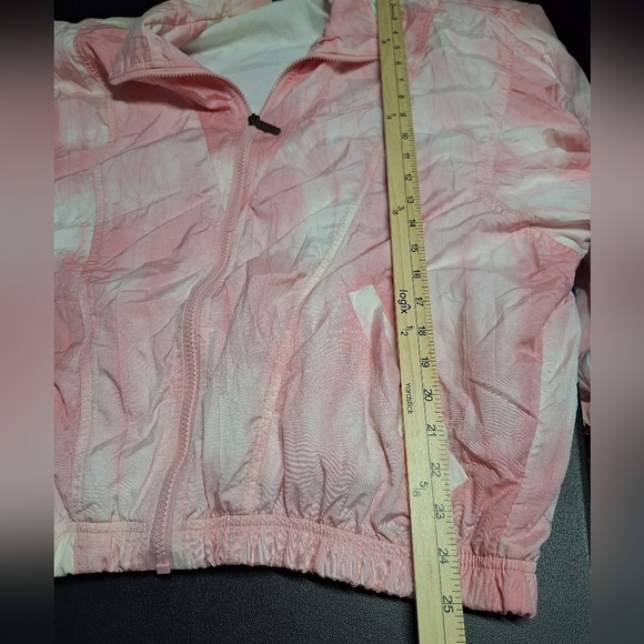 Head Pink and White Women's Windbreaker Jacket. - Picture 8 of 8